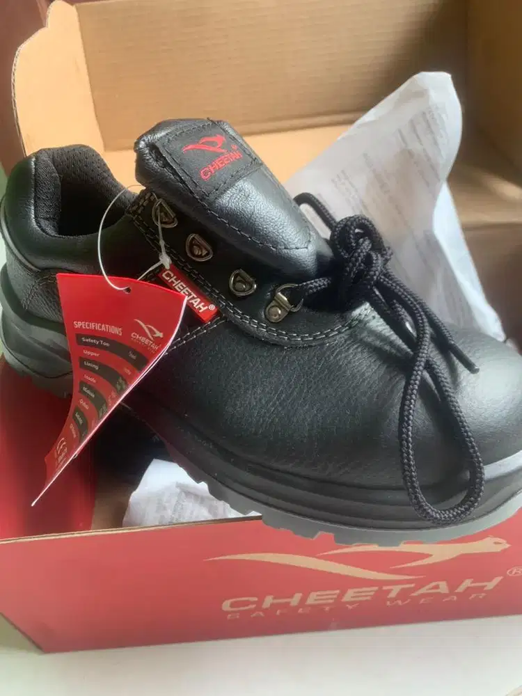 Sepatu Safety Cheetah (New)