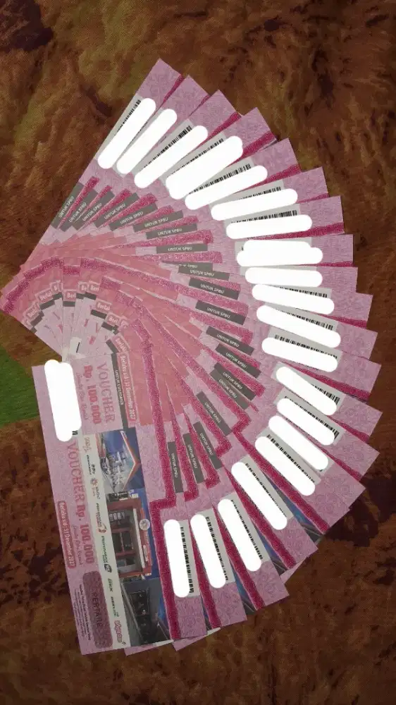 Dijual voucher Pertamina (bahan bakar atau bright store) @ 100k