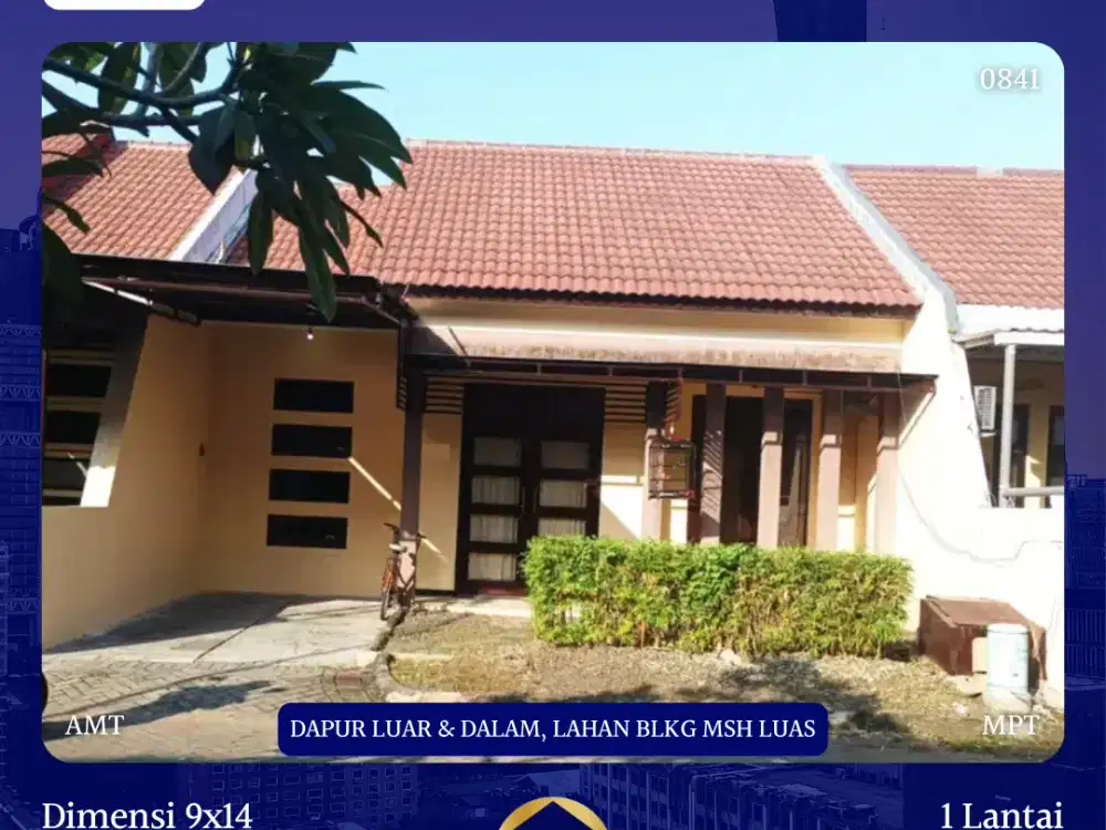 JUAL RUMAH PALM SPRING REGENCY SHM DAPUR LUAS ADA TAMAN LUAS