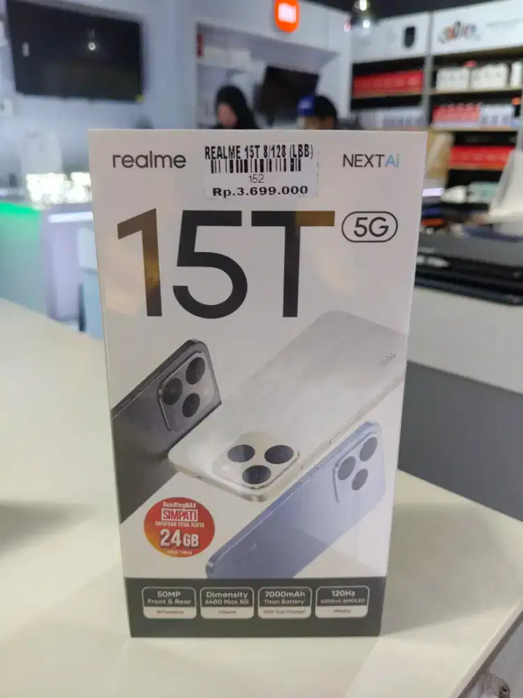 Realme 15T 5G 8/128 Atlantis Dahsyat