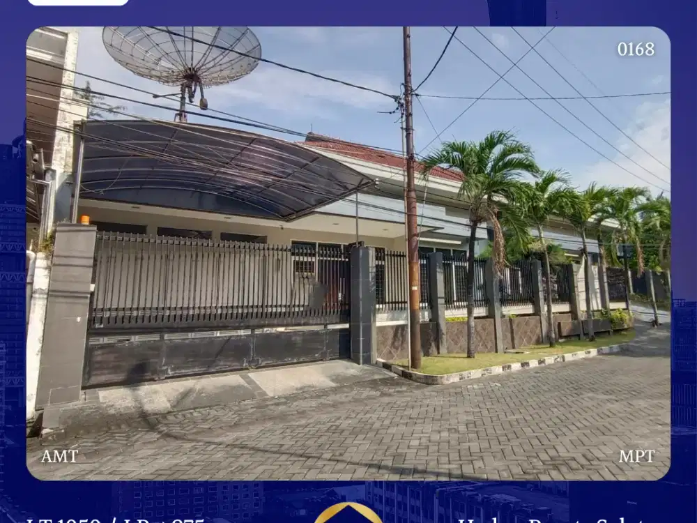 JUAL RUMAH KERTAJAYA INDAH TENGAH SURABAYA SHM HOOK BESAR LUAS