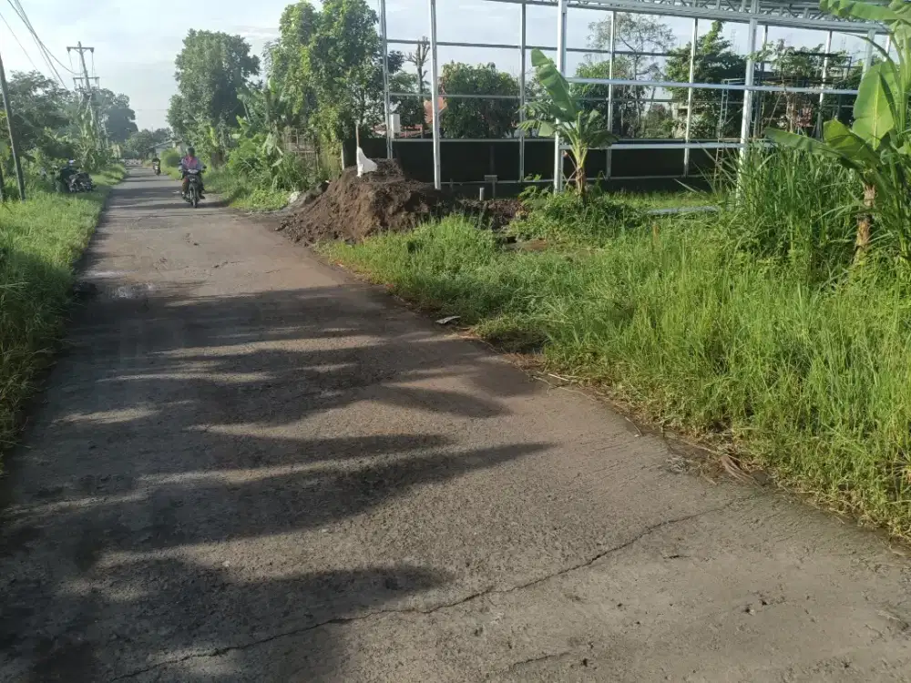 Disewakan tanah di jl pringgodani timur stadion Maguwoharjo