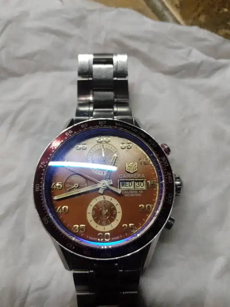 Jam Tangan Tag Heuer Carrera Calibre 16 Day Date Chronograph