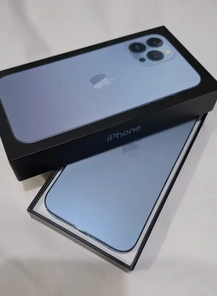 Iphone ProMax13 Sierra Blue 256GB. PA/A Resmi IBOX