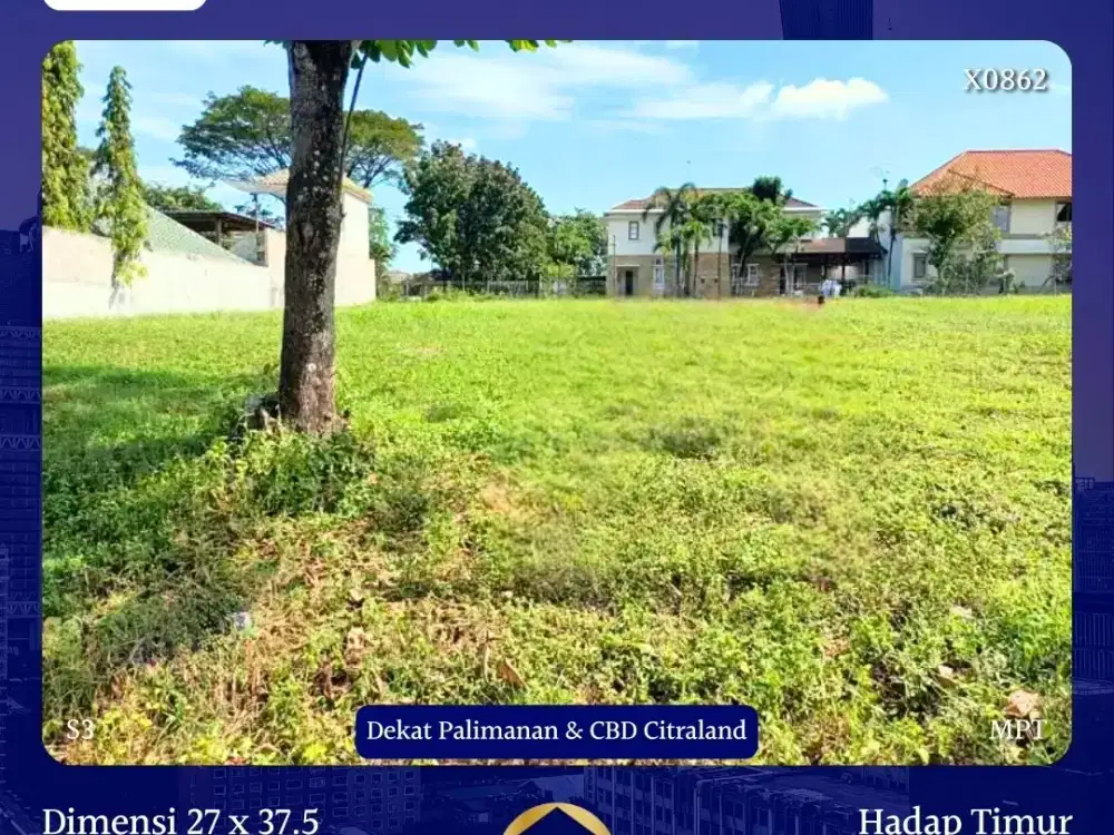 JUAL TANAH CITRALAND BUKIT GOLF SAMBIKEREP SURABAYA