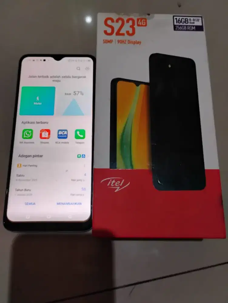Itel s23 ram 8+8/256 g