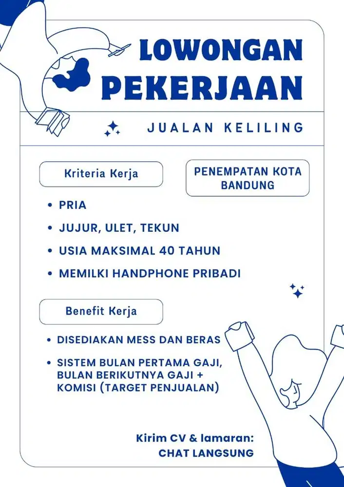 Lowongan Jualan Keliling