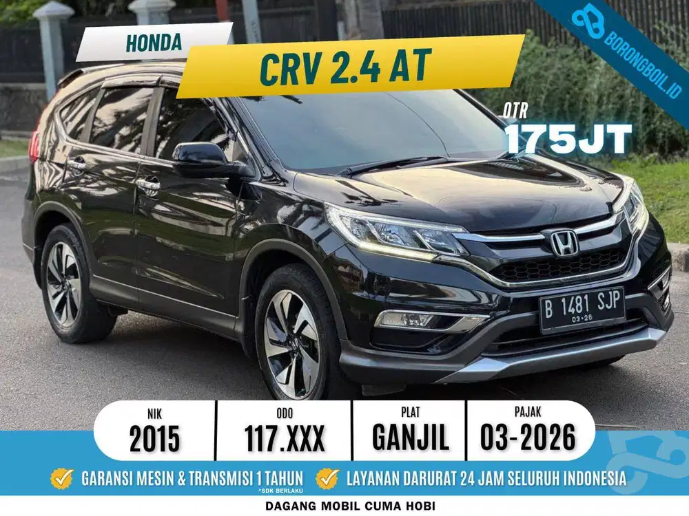 Honda CRV 2.4cc at 2015 ISTIMEWA SIAP PAKAI