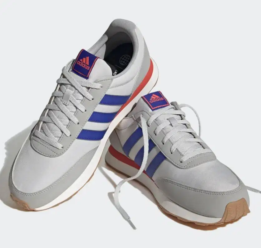 Sepatu Adidas Run 60S 3.0 Original White Blue Pria Running Shoes