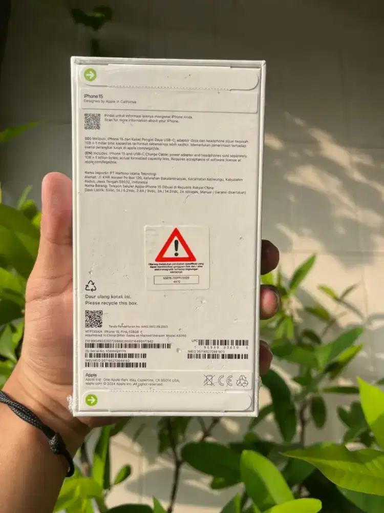 Iphone 15 128GB Pink Ibox