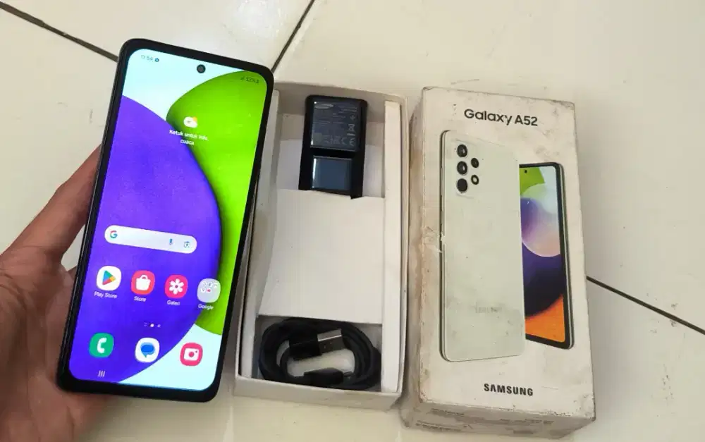 Samsung A52 Ram 8/128gb fullset