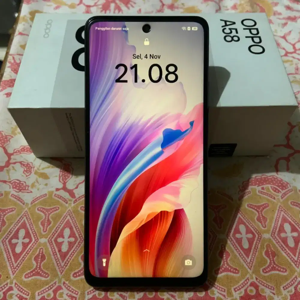 oppo a58 6+6/128 fullset