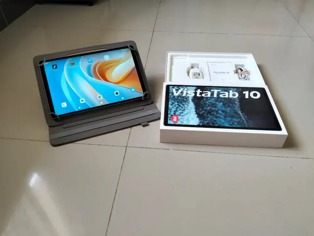 BU ITEL VISTA TAB 10 RAM 4GB +8GB/ 128GB 4G LTE 10in Versi 14 6000Mah