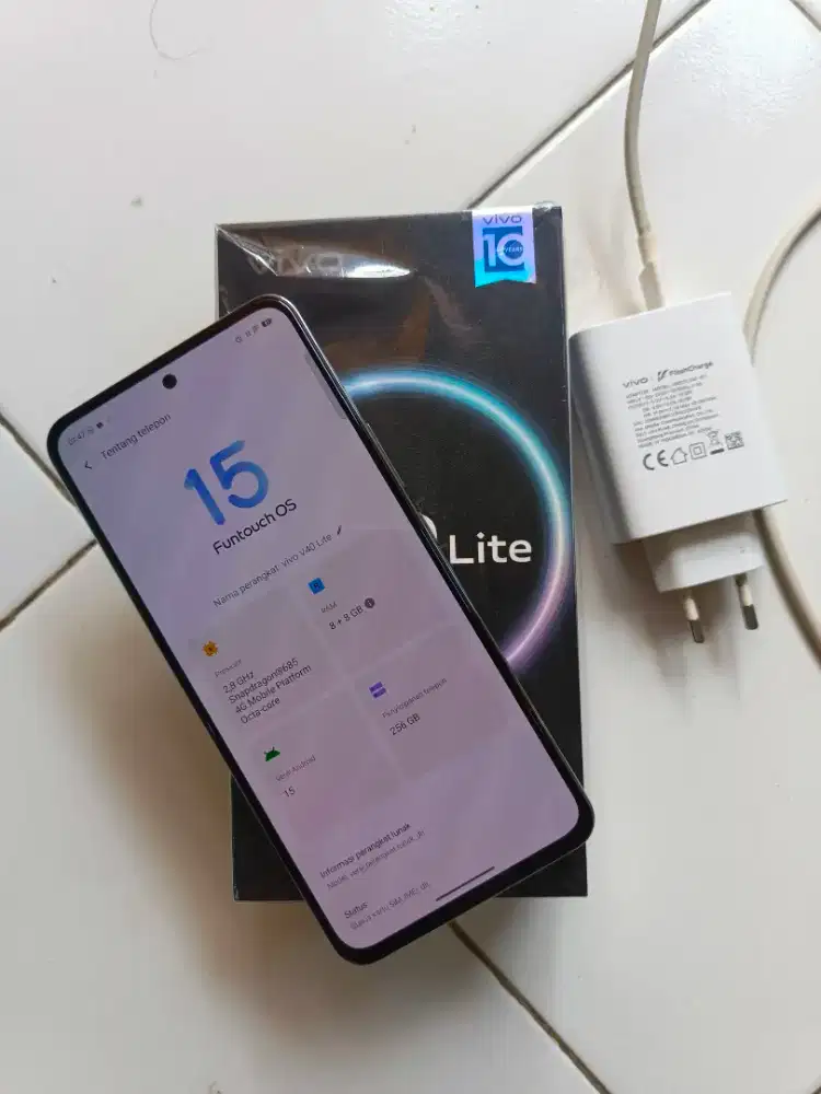 Vivo v40 lite 8+8 256 mulus no minuss