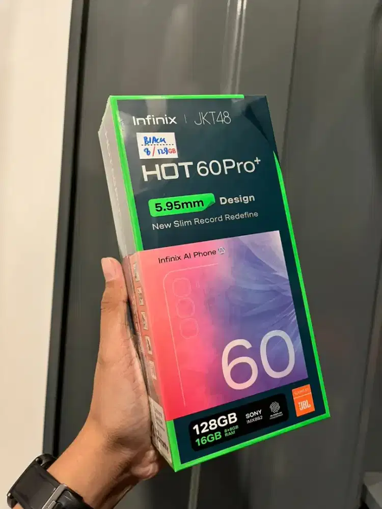 Infinix Hot 60 Pro+ 8GB+8GB/256GB Jual Murah New Segel