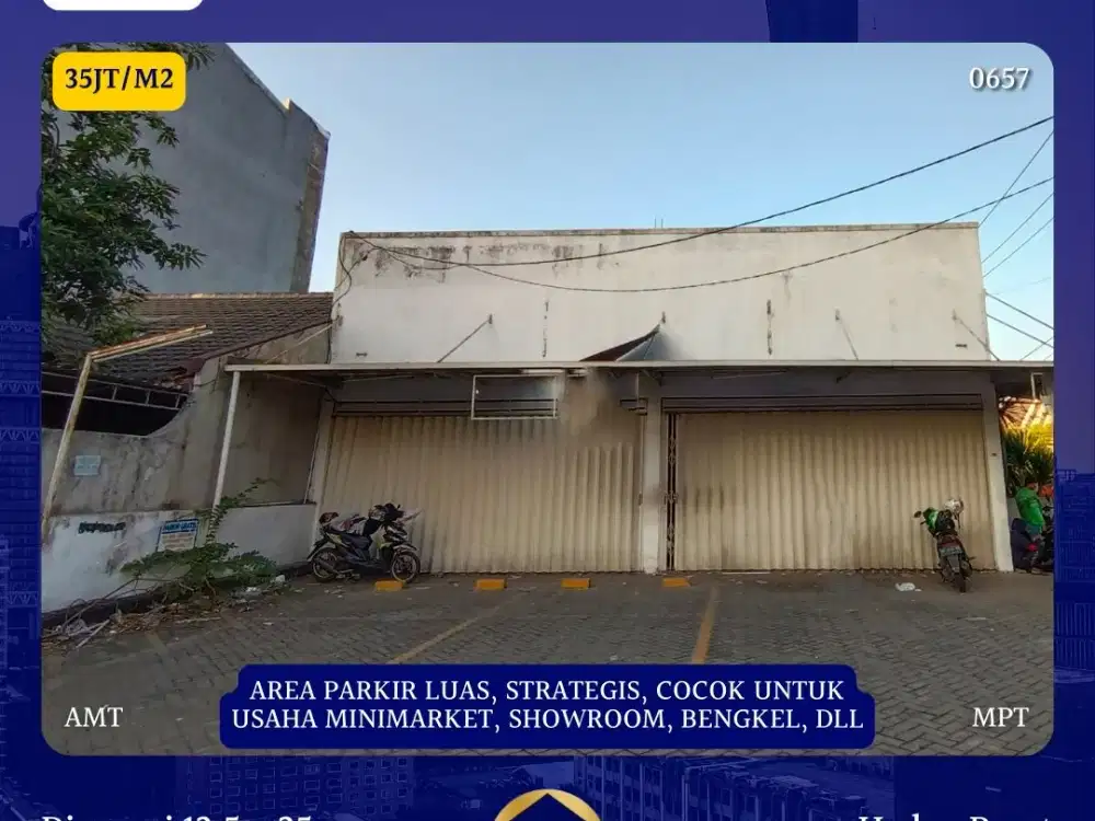 JUAL RUMAH USAHA RUKO RAYA MERR SURABAYA DKT BARUK RUNGKUT IR SOEKARNO