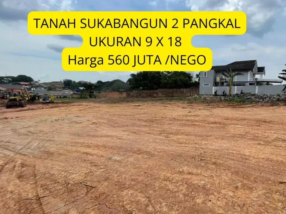 TANAH KAVLING SUKABANGUN 2 PANGKAL