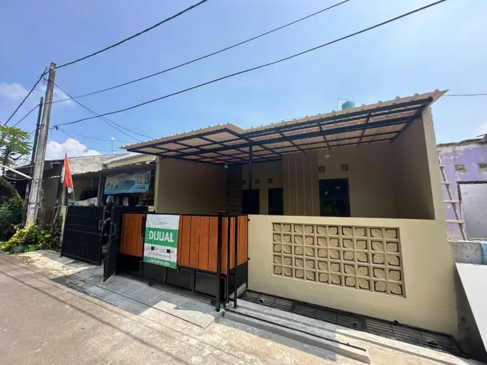 Dijual Rumah Baru Siap Huni di Griya Serpong Asri Cisauk