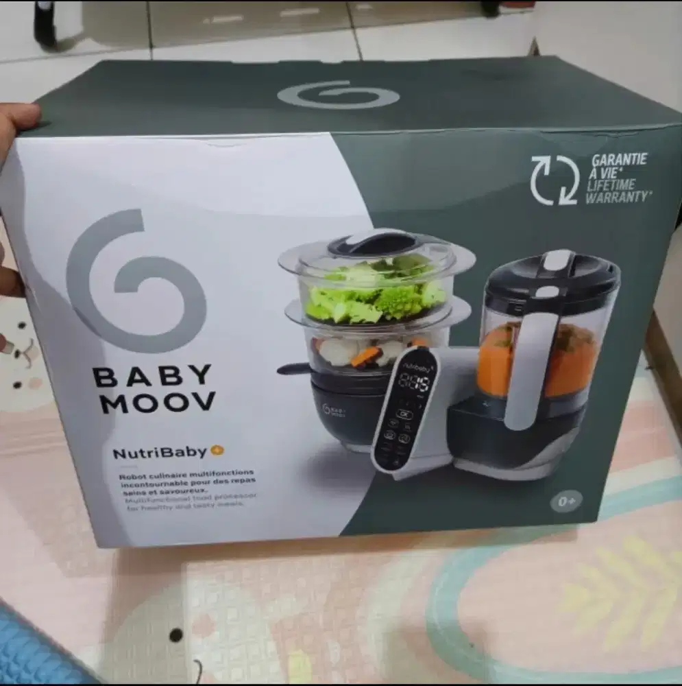 Alat MPASI BABYMOOV, Blender Makanan Bayi, Food Processor,