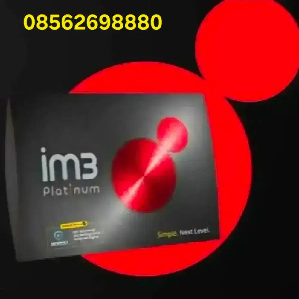 Nomor Cantik indosat 11 digit free kuota 3300GB 1Tahun