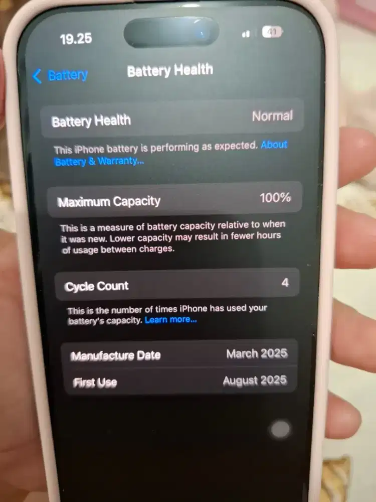 Iphone 15 pink 128gb