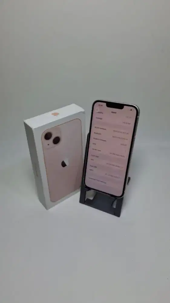 Apple iPhone 13 Pink Dual Sim Card Fisik