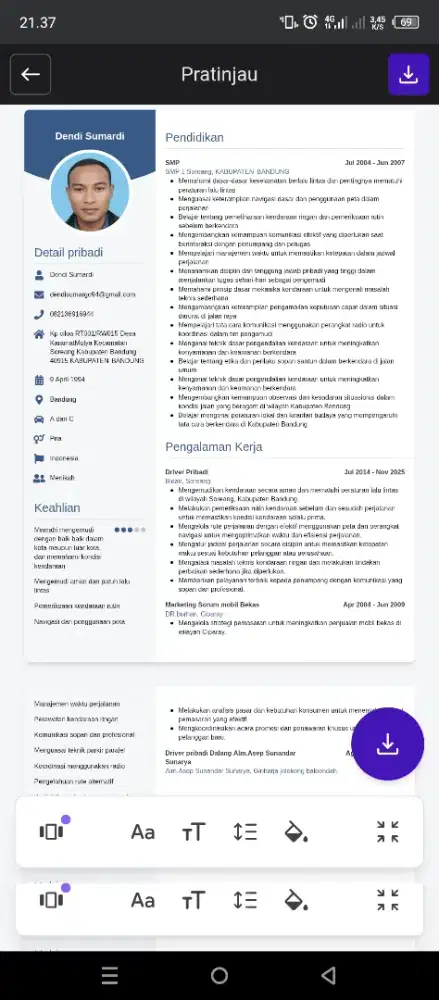 Cari Lowongan Kerja Driver Pribadi Siap Kerja