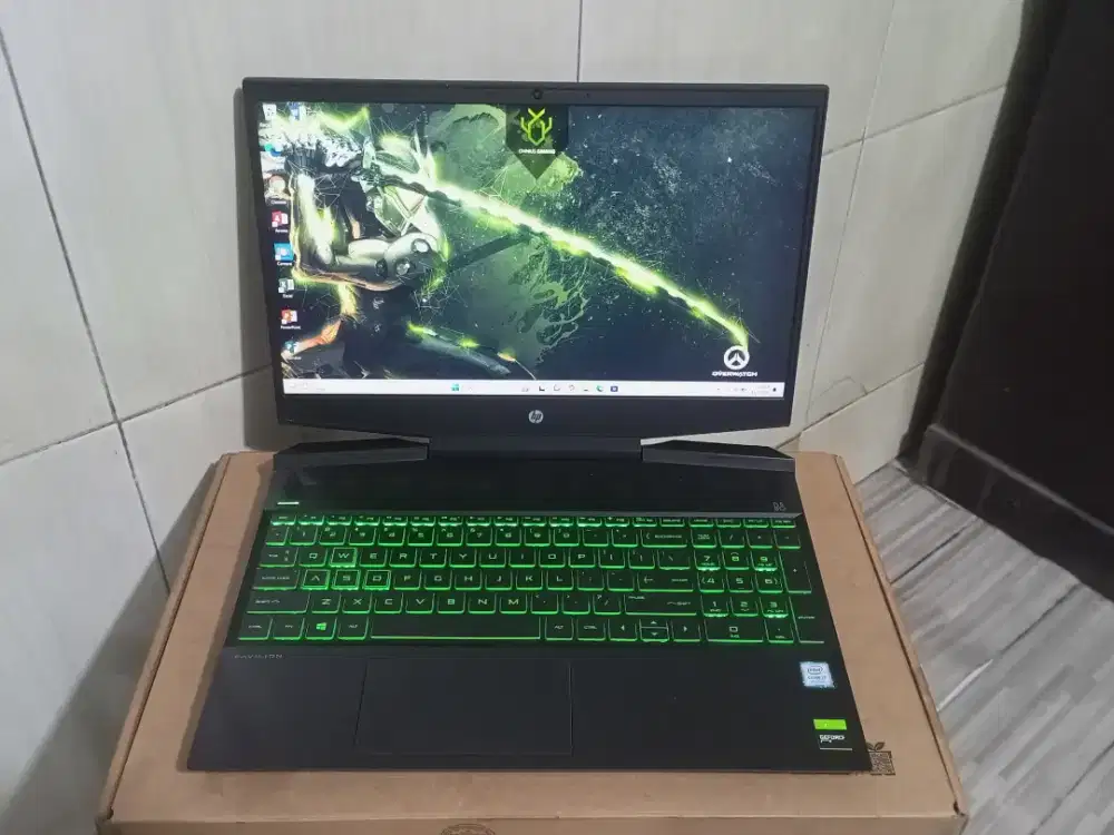 Jual laptop HP Pavilion Gaming 15,Intel Core i7 Gen 9, VGA GTX 1660