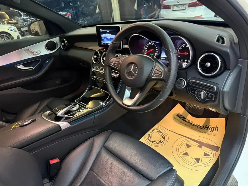 DP10% [Km25.000] C200 AMG 2018 White Reg 2019 #AUTOHIGH