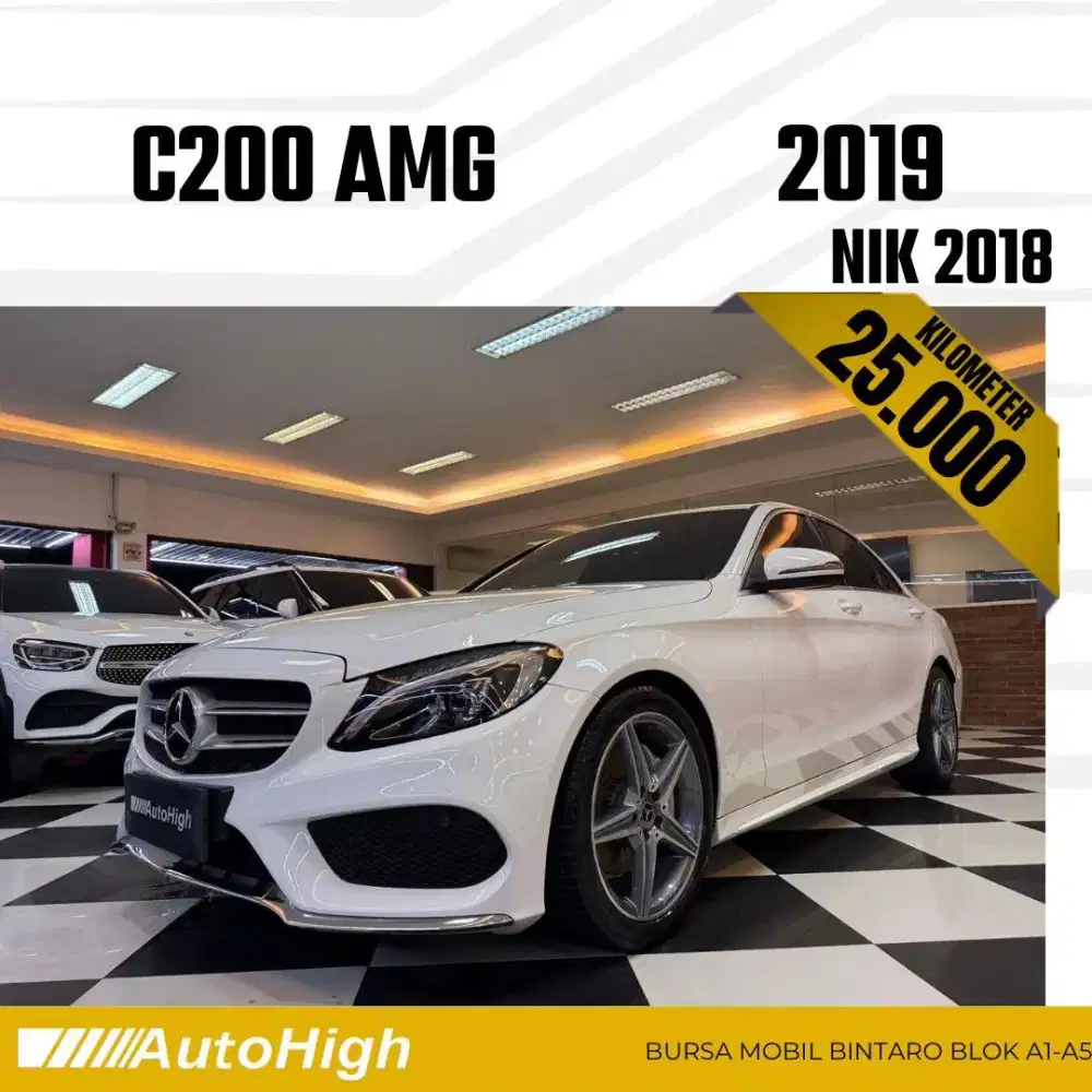 DP10% [Km25.000] C200 AMG 2018 White / C300 Reg 2017 #AUTOHIGH