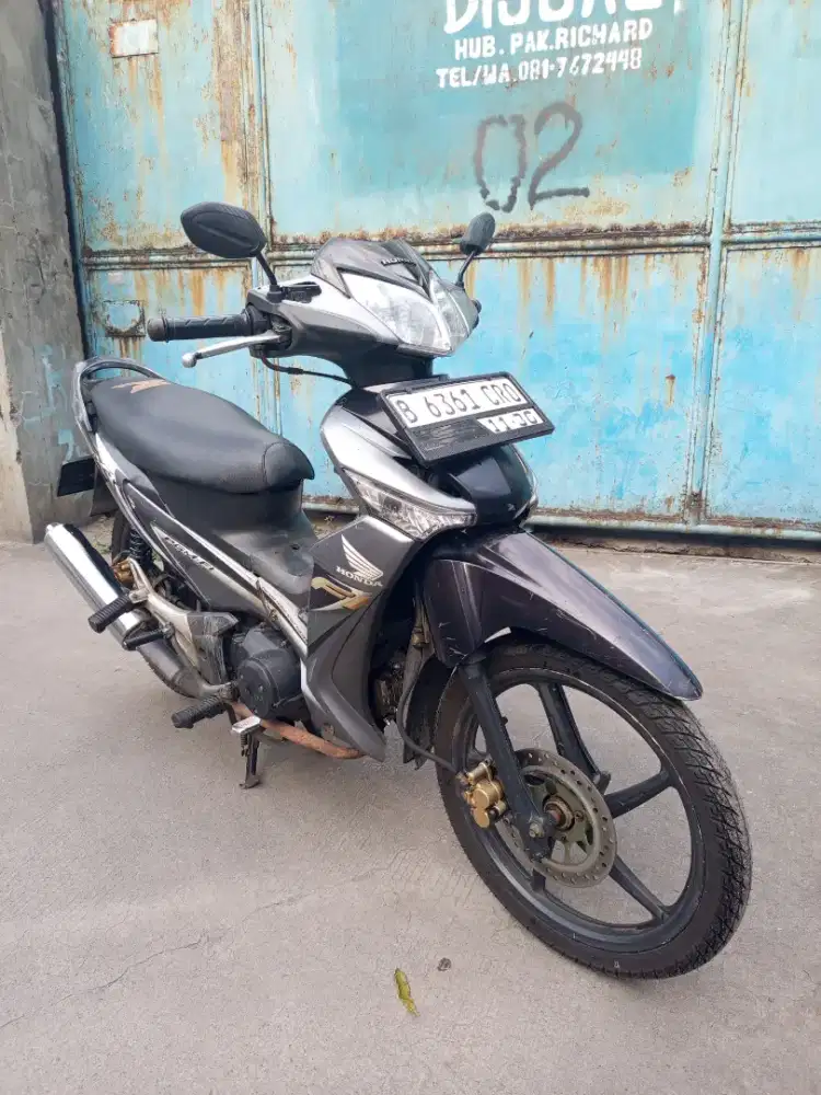 Supra x 125 pajak idup panjng lengkap