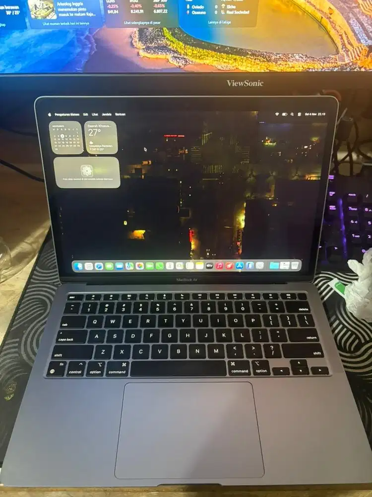 Jual Macbook Air M1 8/258 Garansi On
