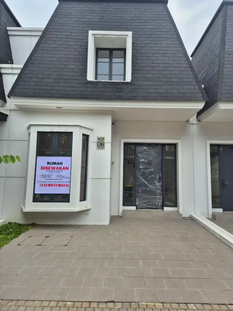 DISEWAKAN RUMAH BARU CITRA GARDEN BINTARO