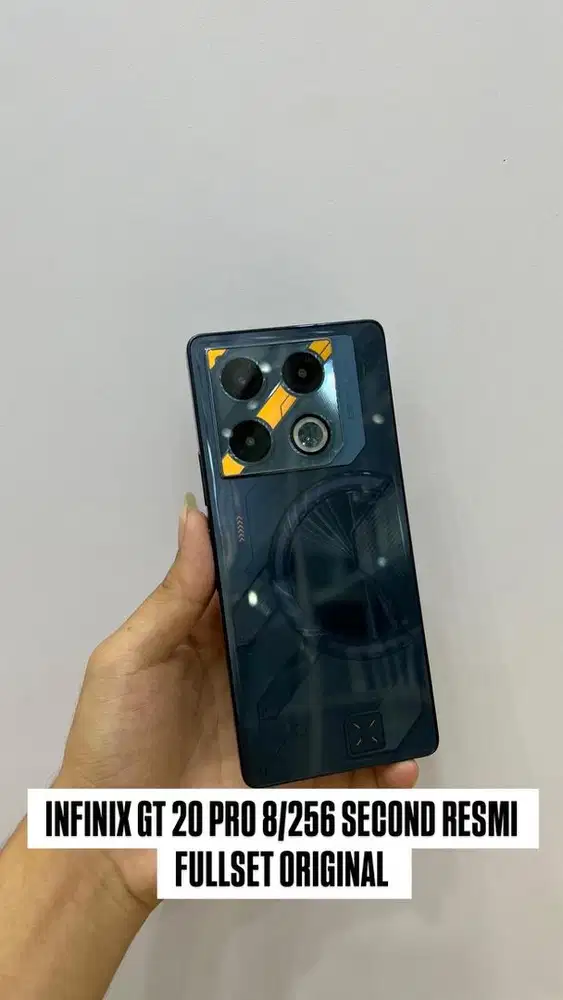 INFINIX GT 20 PRO 8/256 SECOND RESMI FULLSET ORIGINAL