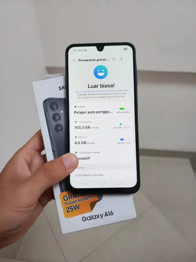 Samsung Galaxy A16 4G Ram 8GB/Rom 128GB Black