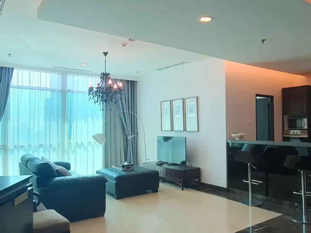 For Sale/Rent Apartment Bellagio Mansion Mega Kuningan 4 BR Beside Hotel Ritz Carlton - Private Lift Furnished Close to LRT MRT BUSWAY One Satrio
