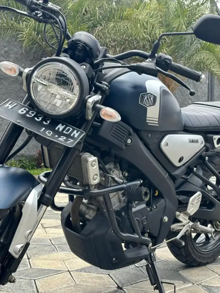 Xsr155 Matte Blue 2022.Odo 9rb KM.Nopol W Sidoarjo.