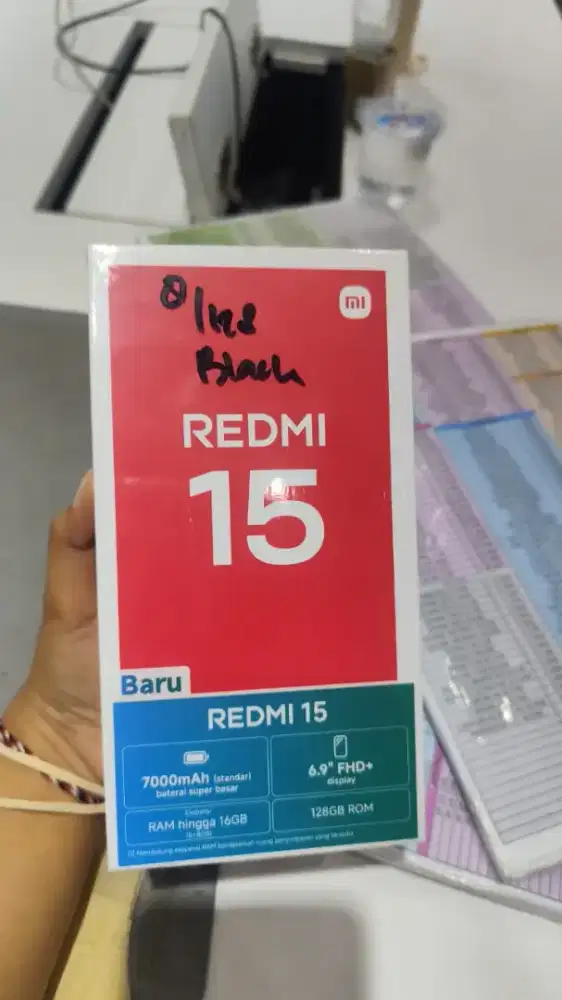 REDMI 15 BARU SEGEL GARANSI RESMI