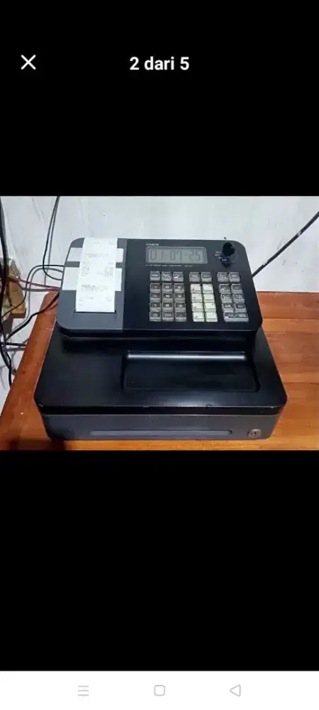 Di Jual Mesin Kasir Casio SE G1 Mulus