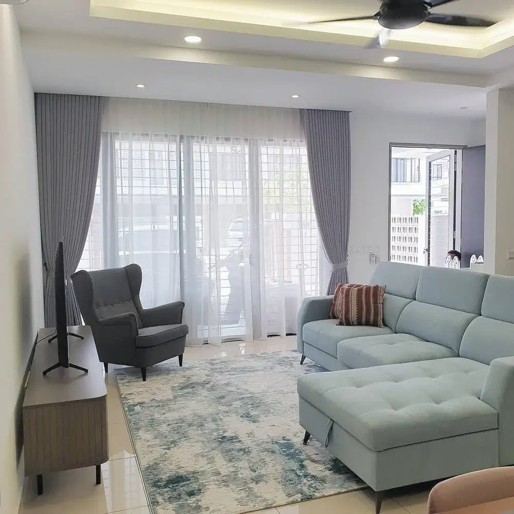 Menjual Tirai Gorden Jendela Gordyn Mewah Hordeng Terbaru Murah