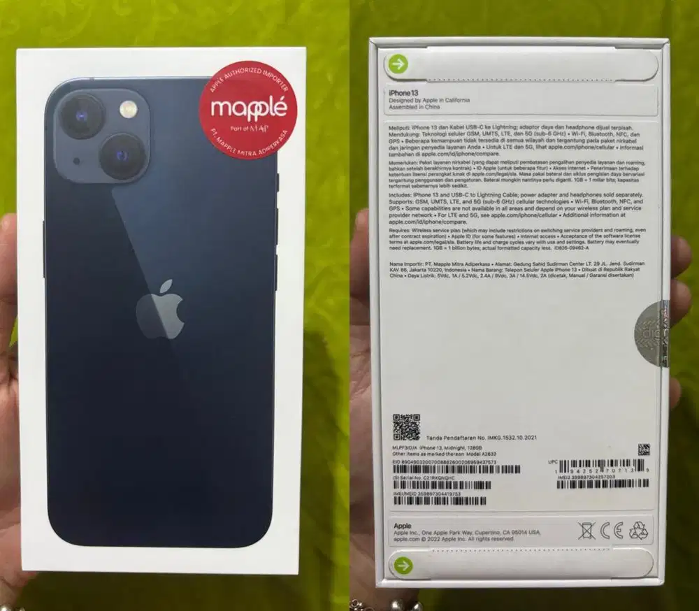 NEW IP 13 BELUM DIBUKA DARI BOX