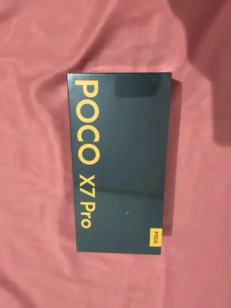 Handphone Poco X7 Pro Green New Segel Plastikan