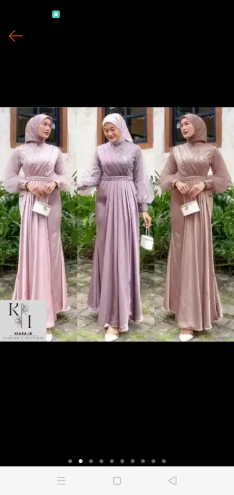 Baju dress masih new edisi kegedean