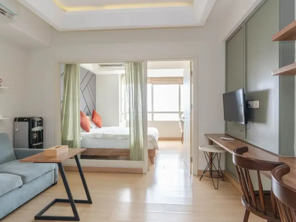 Disewakan Apartemen Skandinavia 1 Bedroom Furnished Lengkap Lt 8 Akses Langsung Tangcity Mall