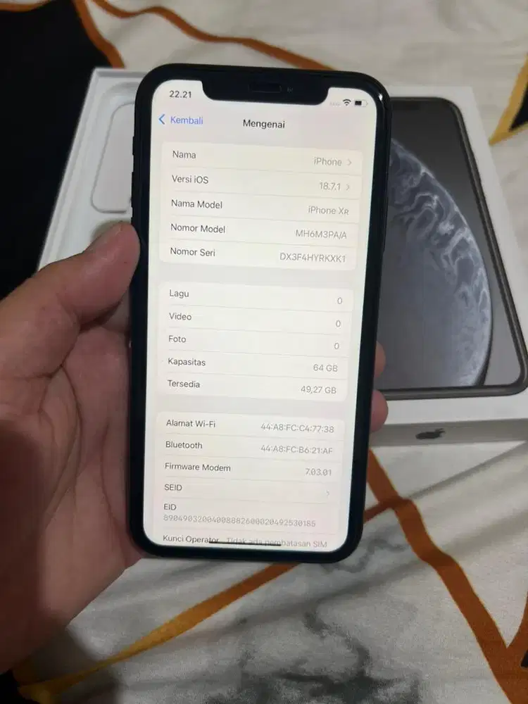 Iphone xr 64 gb ibox