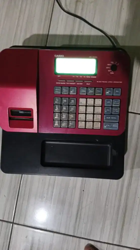 Di Jual Mesin Kasir Casio S100 Mulus