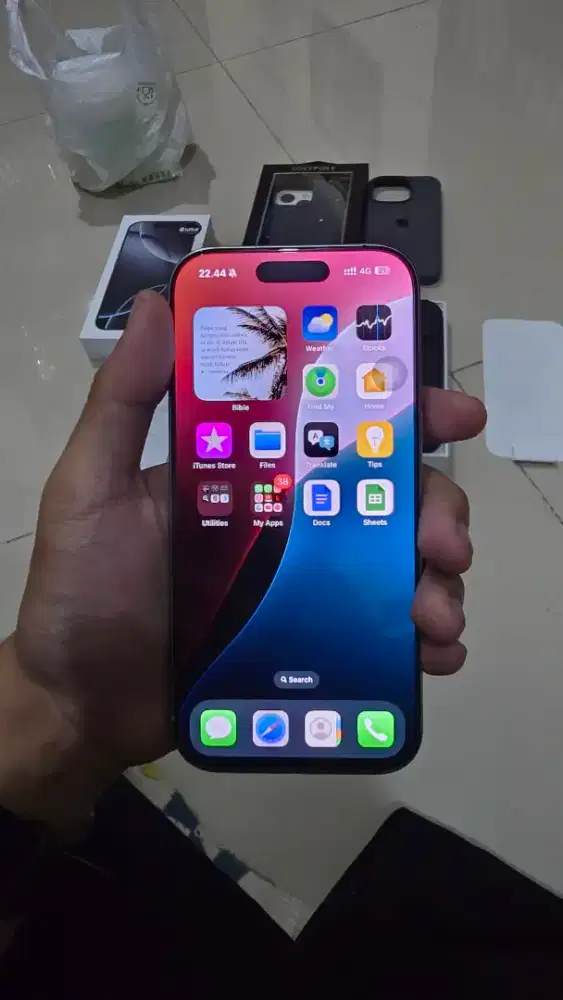 IPHONE 16 PRO 128GB, BARU SEBULANNNNN!