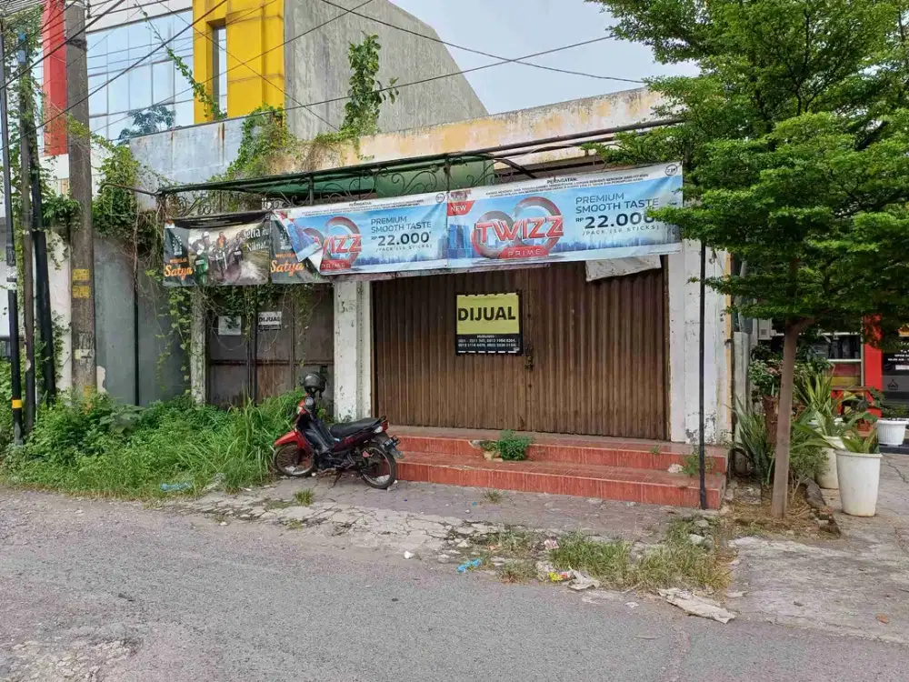 Jual Murah Tanah Dan Bangunan Seberang BCA dan Superindo Majapahit Cocok Untuk Kantor Dan Gudang dekat Pintu Tol Gayam Sari