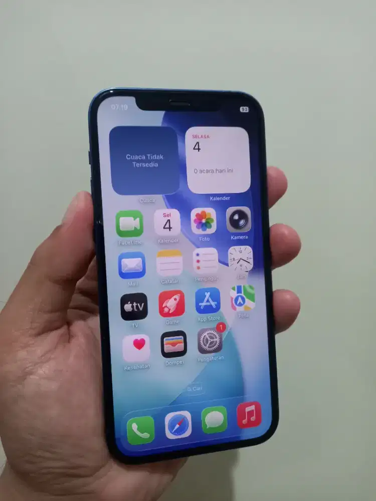 IPhone 12 Blue 128Gb Lte ex inter Fullset normal