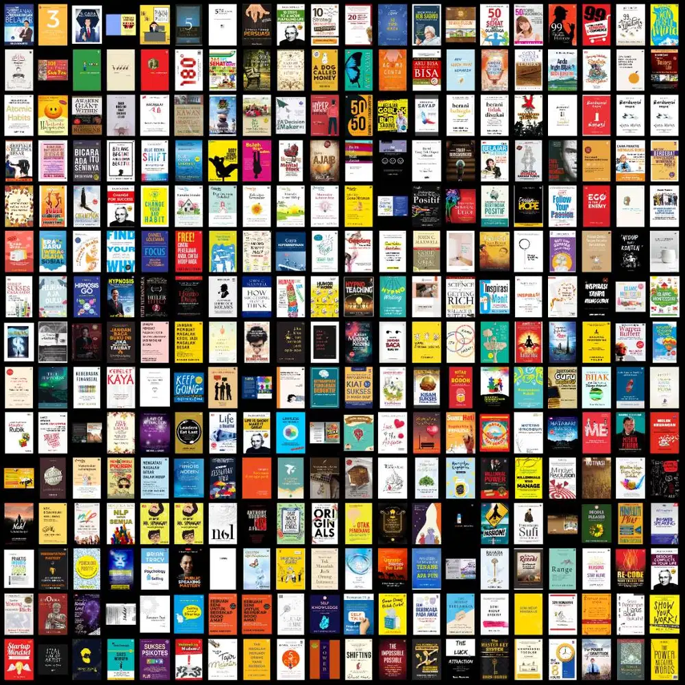 Buku Digital Pengembangan Diri & Motivasi Hidup 600 Judul